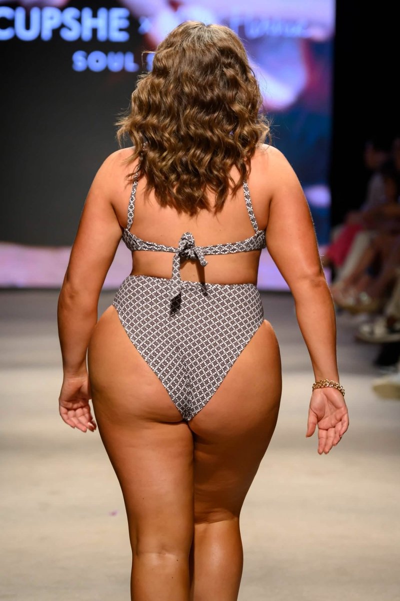 x JoJo Jagger U - Ring Tie Back Monokini Swimsuit - Salvatore