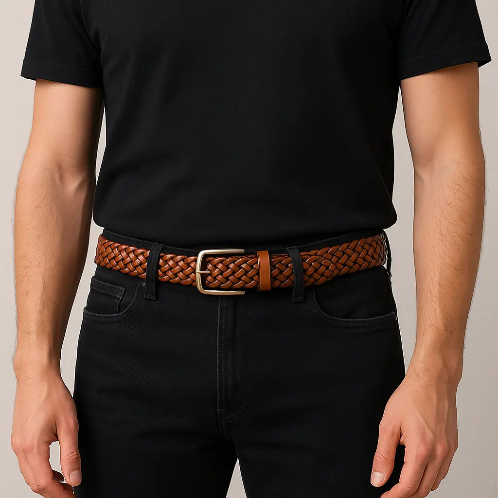 ULISSE | Braided Leather Belt
