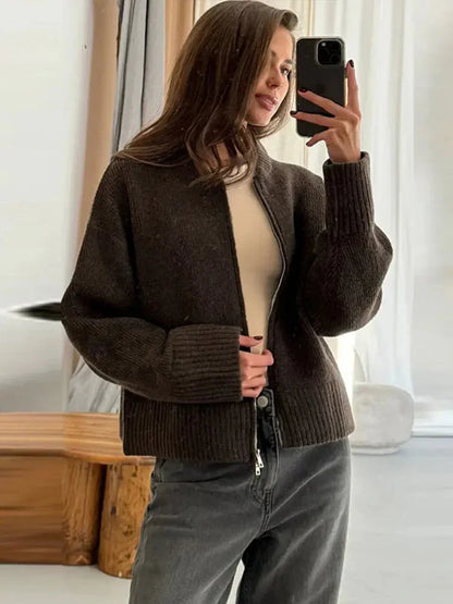 Olive - Megztinis Kardiganas